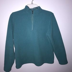 L.L.Bean Turquoise Sweater